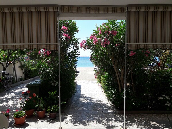 Property grounds - Apartments Metajna X (Novalja)