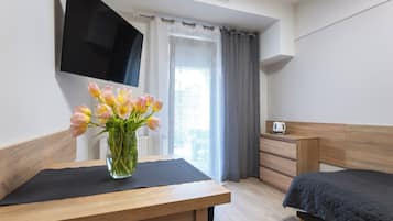 Enkelrum | Mörkläggningsgardiner, gratis wi-fi och sängkläder