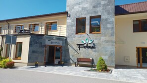 Fassade der Unterkunft