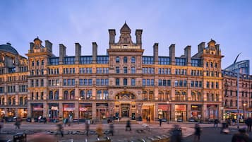 Front of property – evening/night