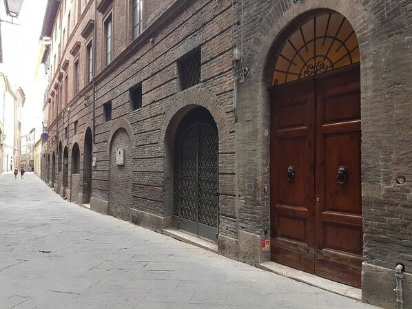 Entrée de l’hébergement