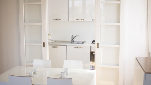 Apartamento, 3 quartos | Cozinha americana privada