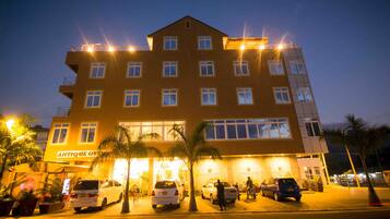 Front of property - evening/night