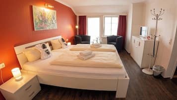 Double Room, Balcony | Minibar, free cots/infant beds, free WiFi, bed sheets