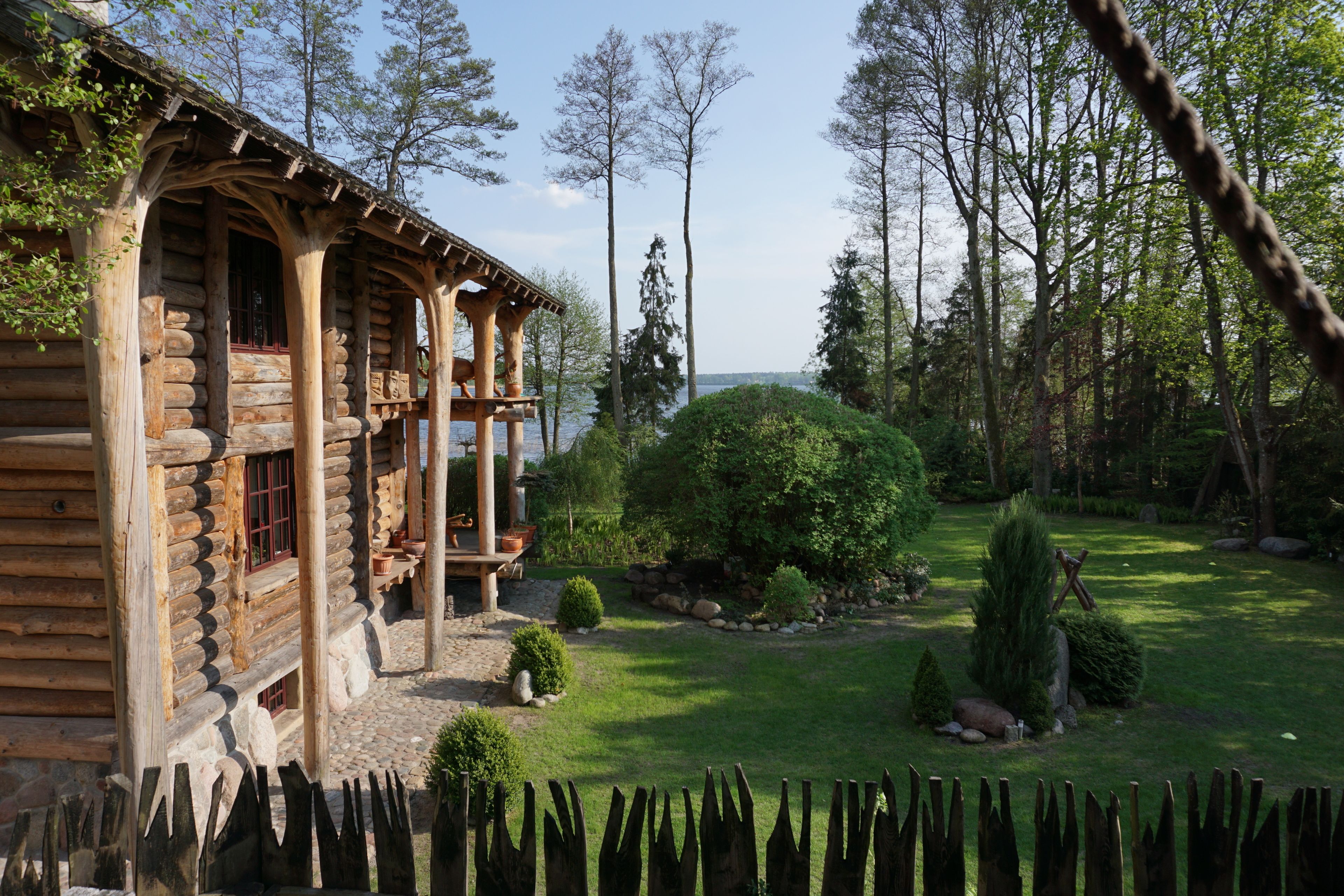 Uitzicht vanuit accommodatie