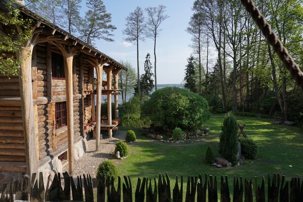 Blick von der Unterkunft