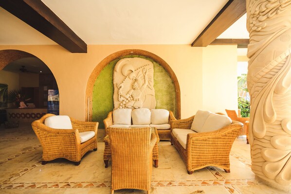 Lobby sitting area