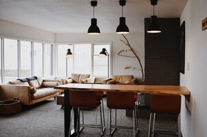 Sala de estar en el lobby