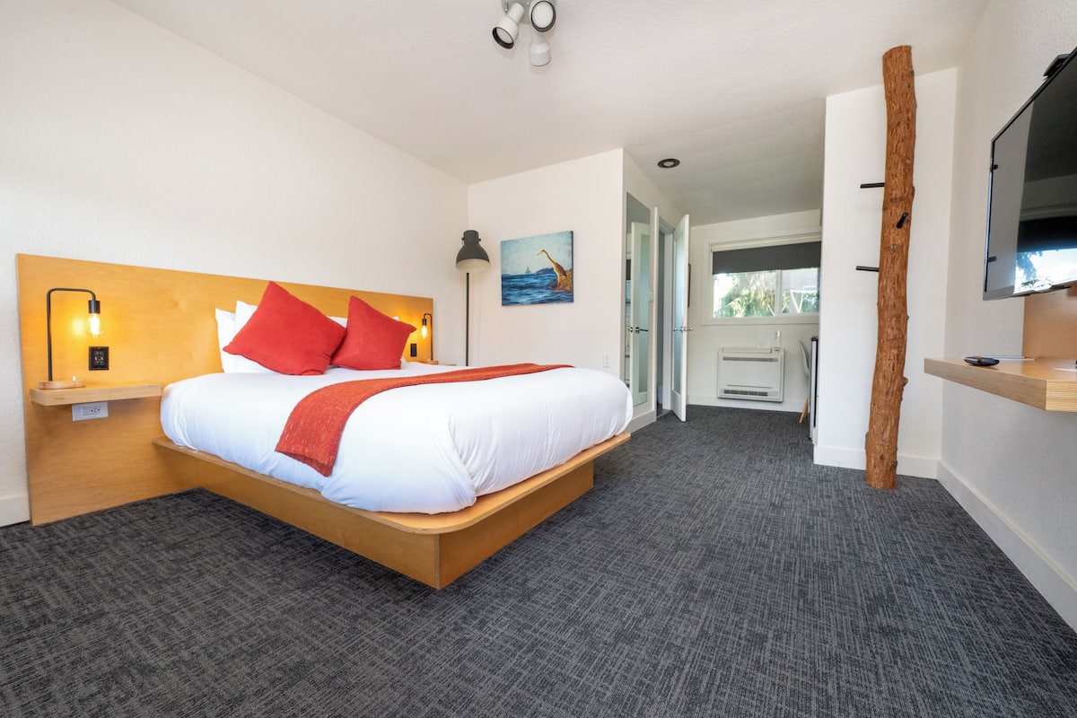 Standard Room, 1 Queen Bed | In-room safe, individually furnished, desk, laptop workspace