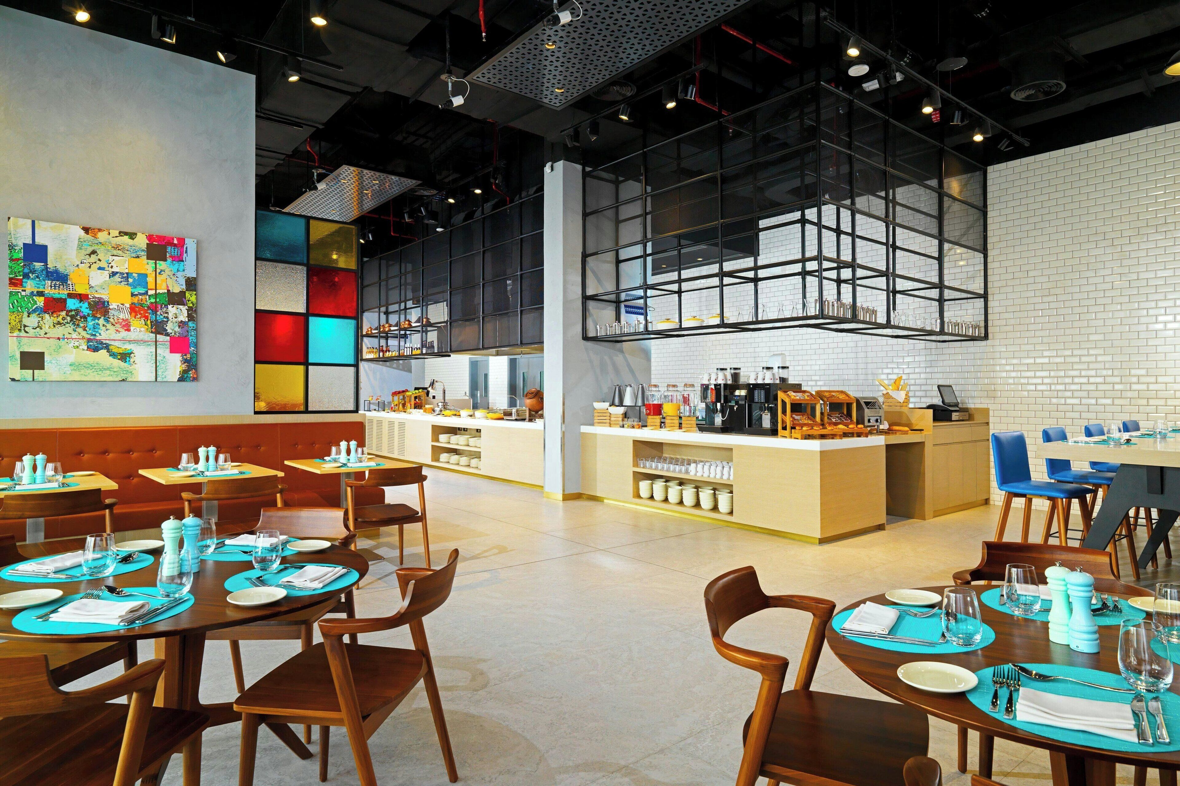 daily buffet breakfast (aed 109 per person)