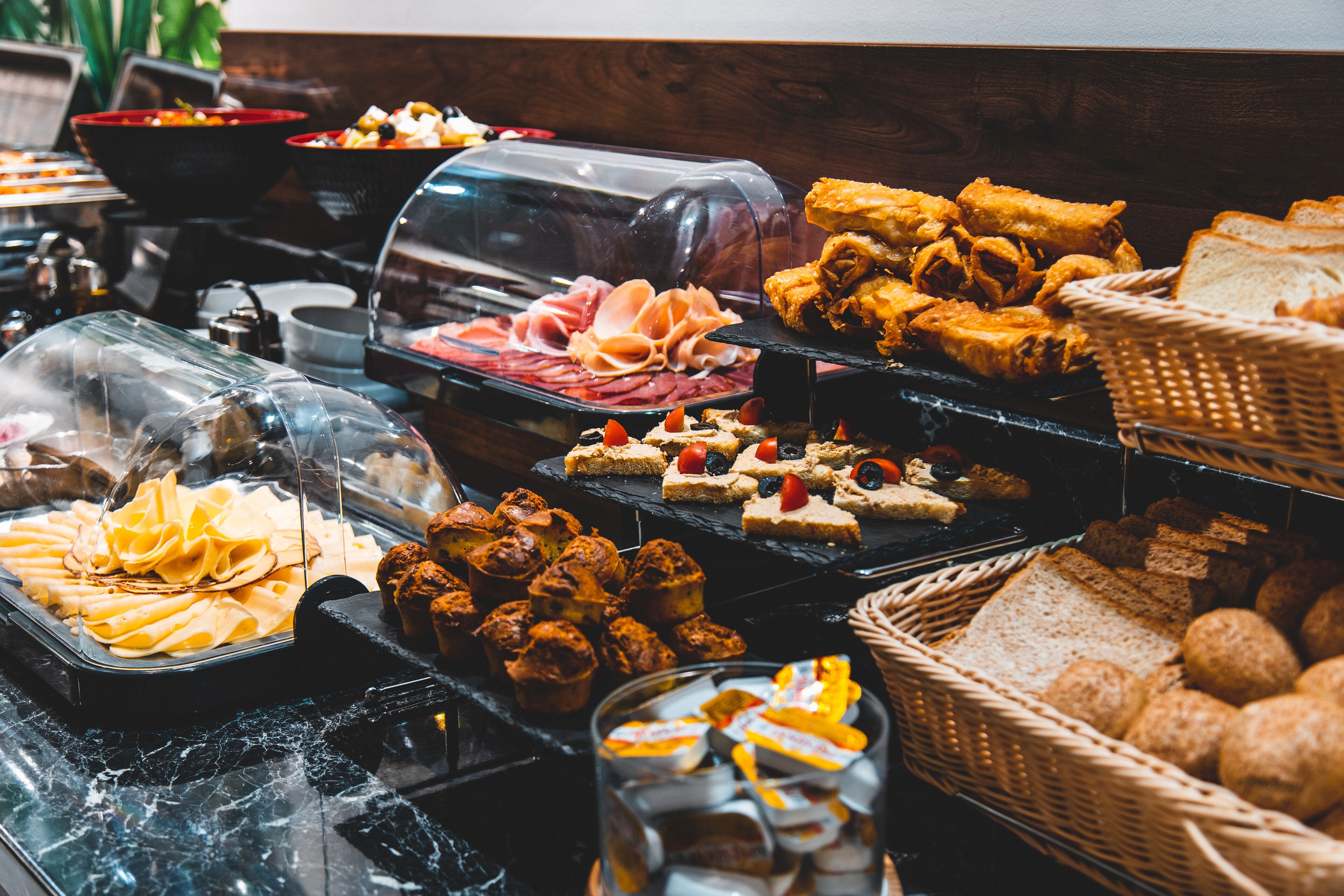 daily buffet breakfast (eur 10 per person)