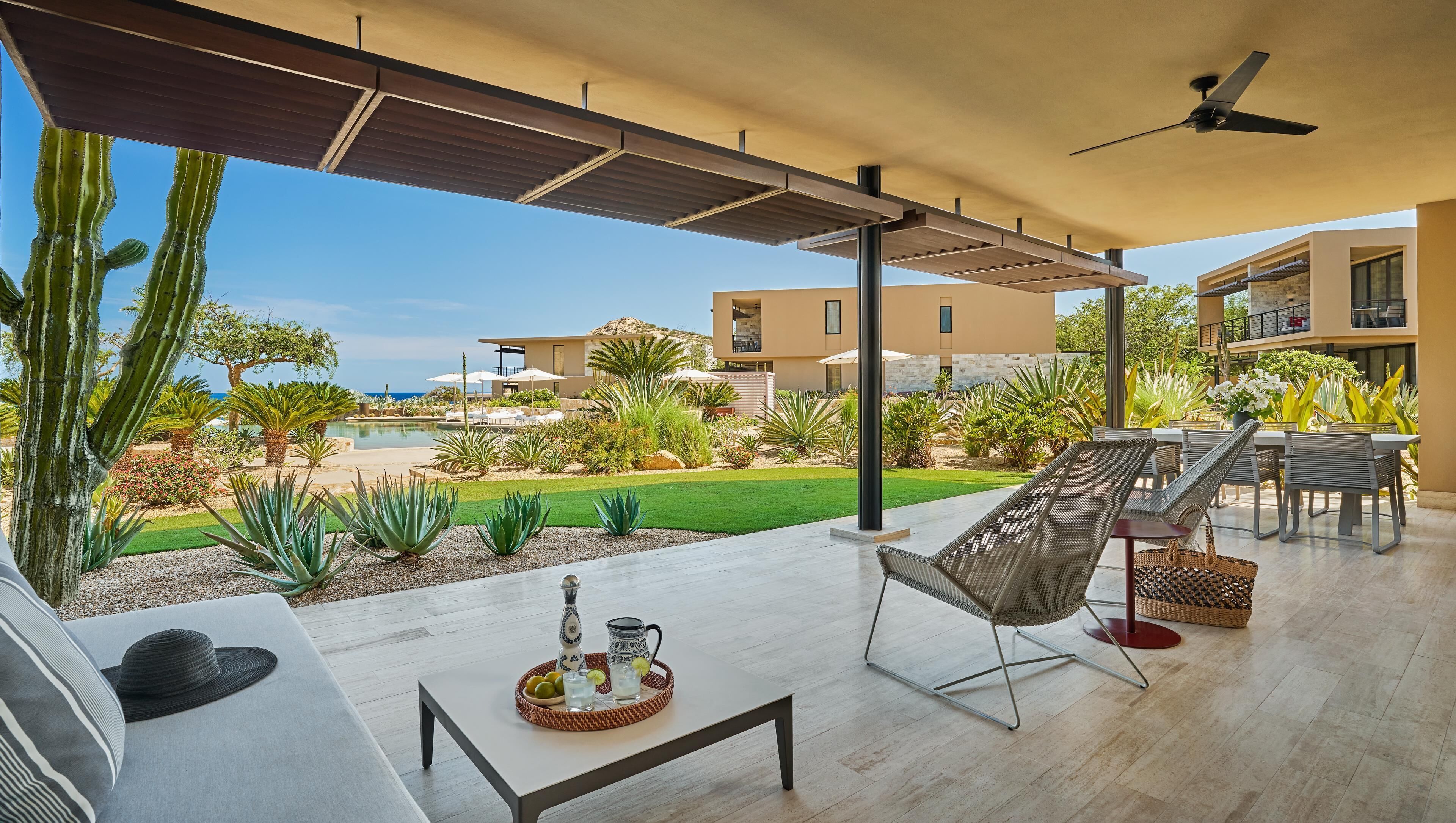 Deluxe Suite, Multiple Beds, Ocean View | Egyptian cotton sheets, premium bedding, down duvets, minibar