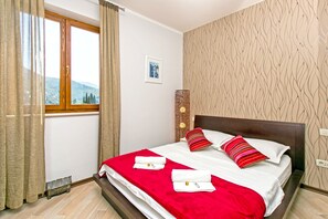 Deluxe-Apartment, 2 Schlafzimmer, Meerblick | Kostenloses WLAN