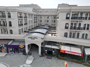 Fassade der Unterkunft