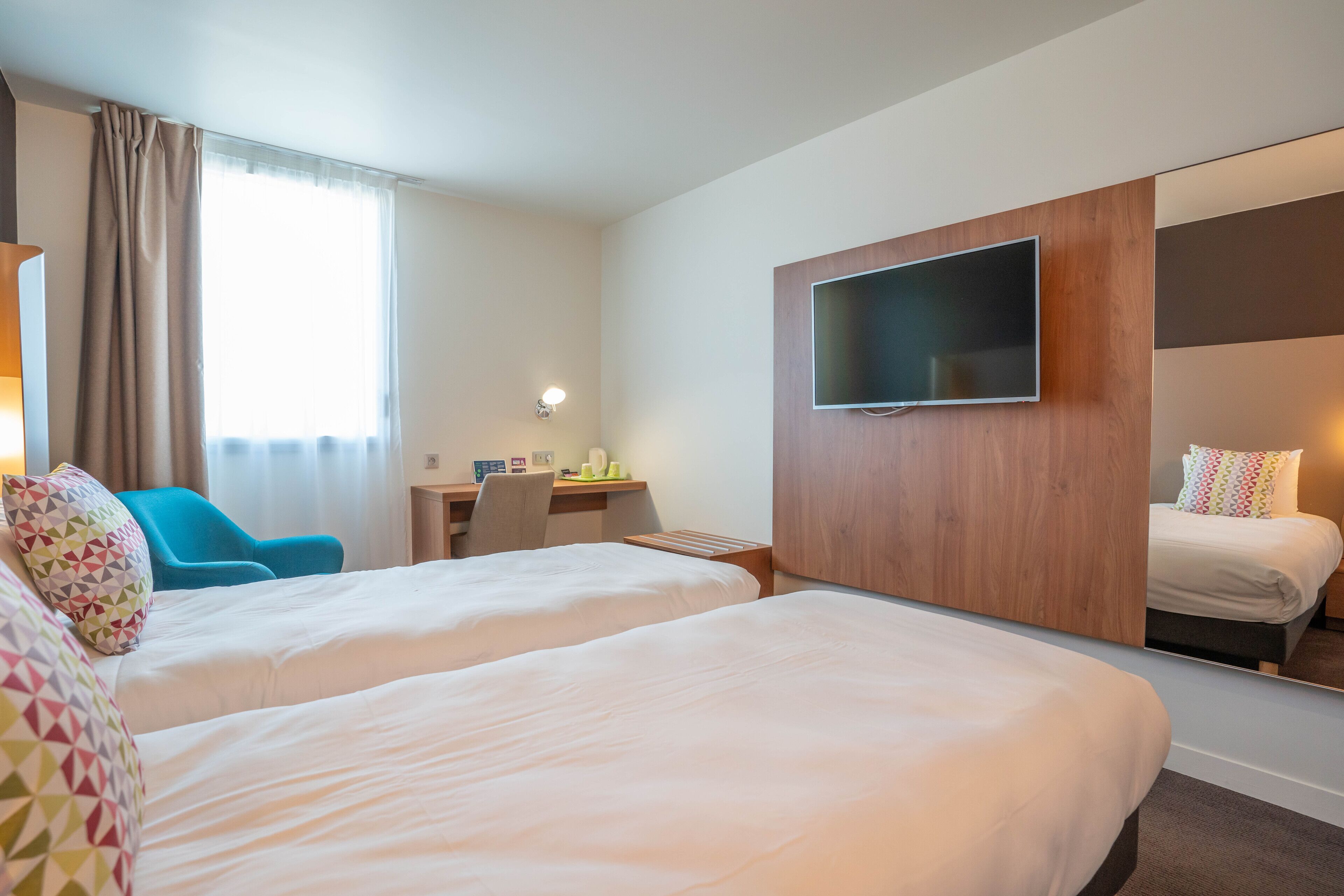 next generation, room, 2 single beds | desk, soundproofing, iron/ironing board, free cots/infant beds