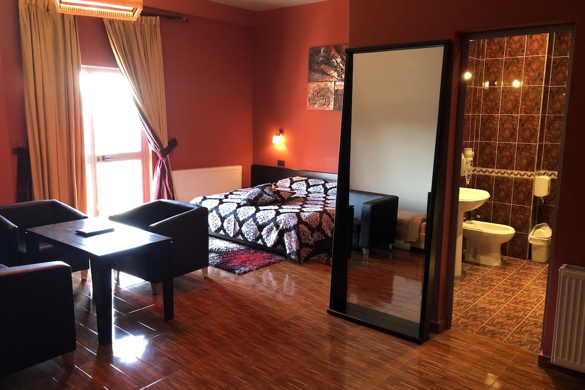 deluxe double room, 1 king bed, balcony | view from room