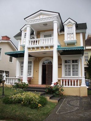Overnatningsstedets facade