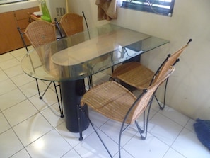 Restauration dans la chambre