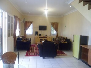 Villa, 2 Bedrooms | Living area | Flat-screen TV - Villa Kota Bunga Protea (Cipanas)