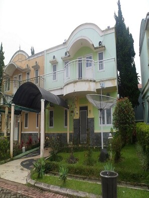 Façade de l’hébergement