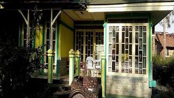 Overnatningsstedets facade