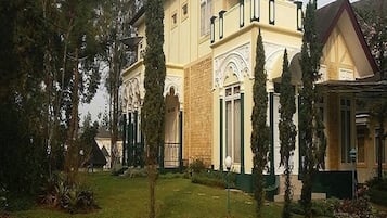 Overnatningsstedets facade