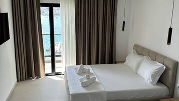 Kamar Triple, pemandangan laut | Kedap suara dan Wi-Fi gratis