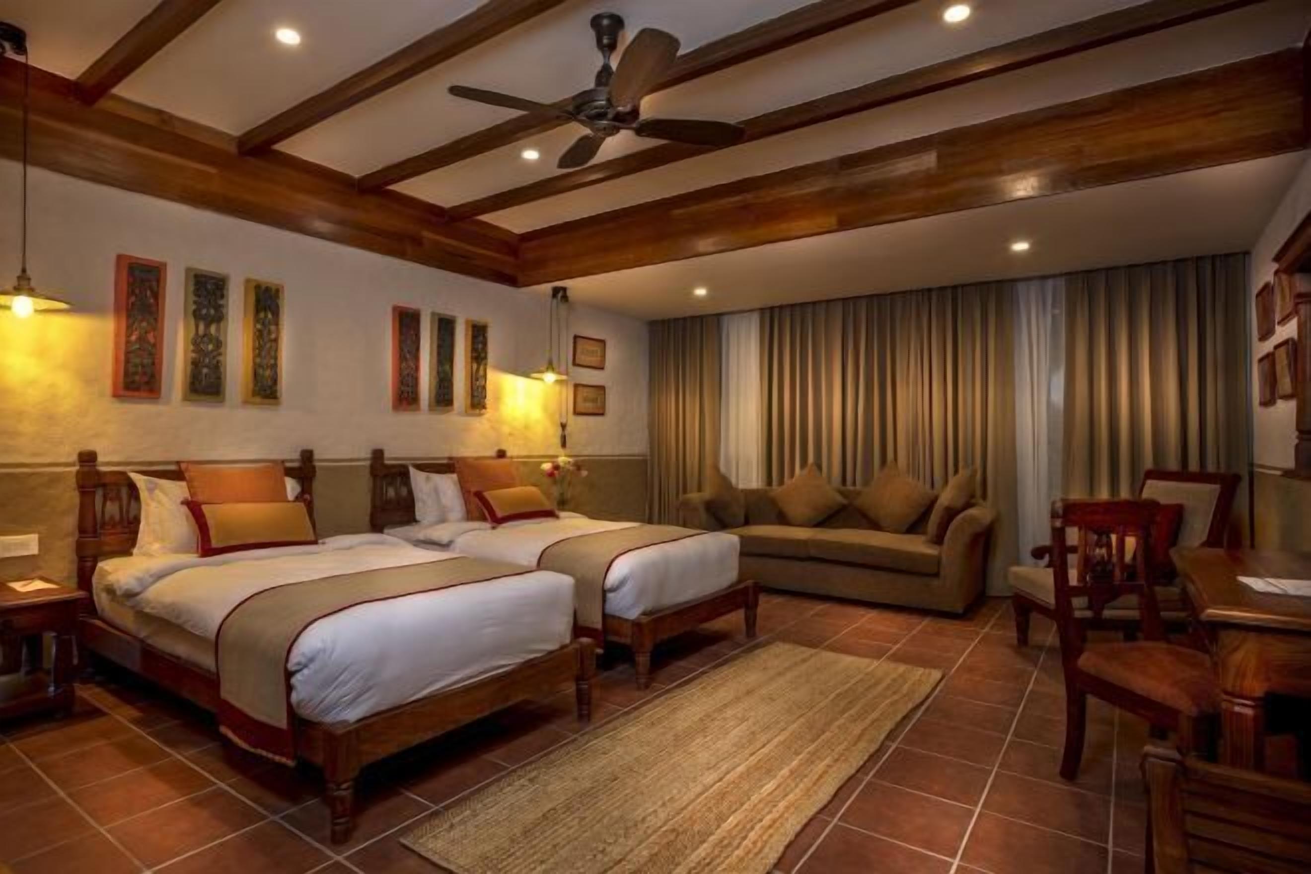 Premium bedding, pillowtop beds, minibar, in-room safe