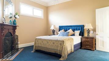 1 makuuhuone, egyptinpuuvillaiset lakanat, ylelliset vuodevaatteet