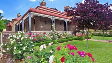 Majoituspaikan julkisivu