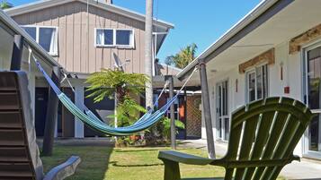 Shower, hydromassage showerhead, towels