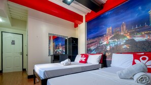 Quarto quádruplo standard (Silver Plus) | Ferros/tábuas de passar roupa, camas extras/dobráveis (sobretaxa)