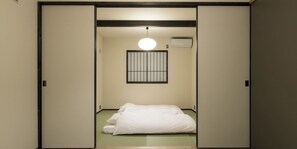 Japanese Style Villa, 2 Bedrooms | 2 bedrooms, desk, free WiFi, bed sheets - Musubi Hotel Machiya Haruyoshi (Fukuoka)