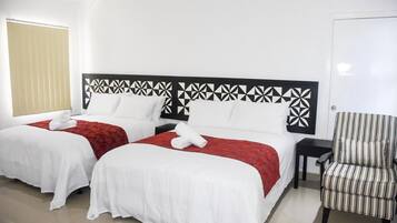 2 habitaciones, ropa de cama de alta calidad y edredón