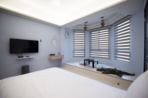 ห้องดีไซน์ | ผ้าม่านกันแสง, ห้องเก็บเสียง, Wi-Fi ฟรี, ผ้าปูที่นอน