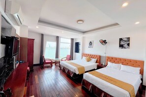 Standard Triple Room, River View | View from room