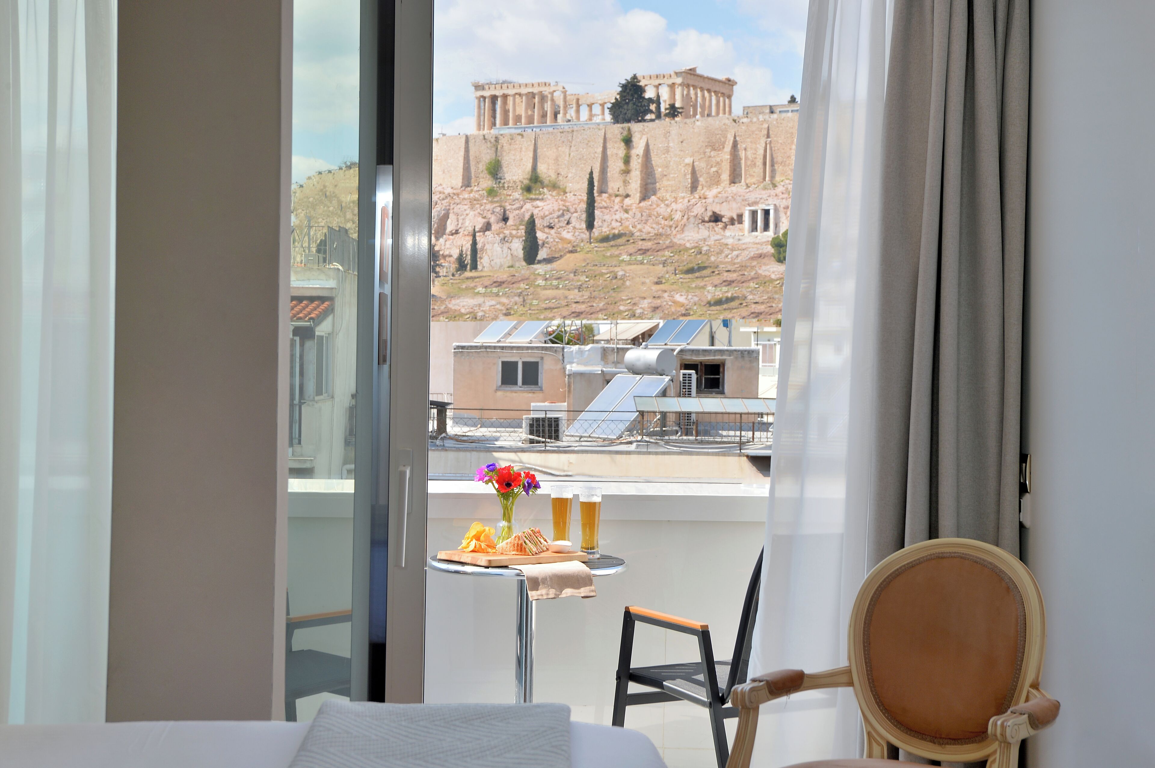 Premium Room, Balcony (Acropolis View) | In-room safe, desk, blackout curtains, soundproofing