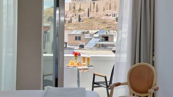 Premium Room, Balcony (Acropolis View) | In-room safe, desk, blackout curtains, soundproofing