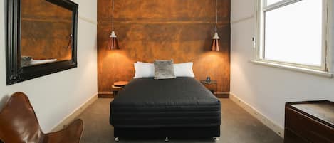 Suite monolocale | 1 camera, biancheria da letto di alta qualità, minibar