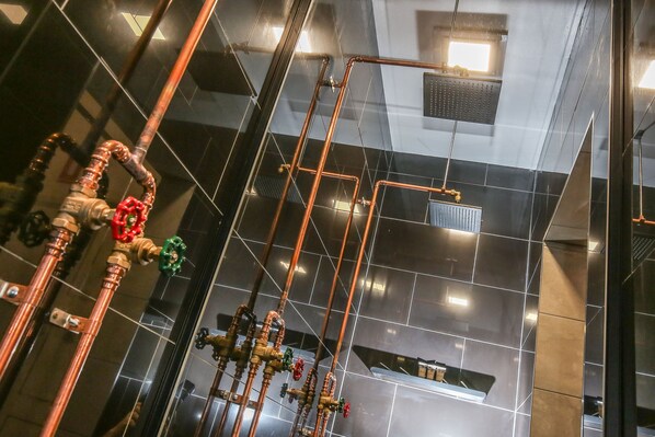 Douche de la salle de bain