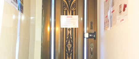 Interior entrance