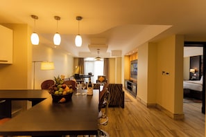 Suite, 1 Bedroom | Living area | Smart TV - Mestil Hotels & Residences (Kampala)