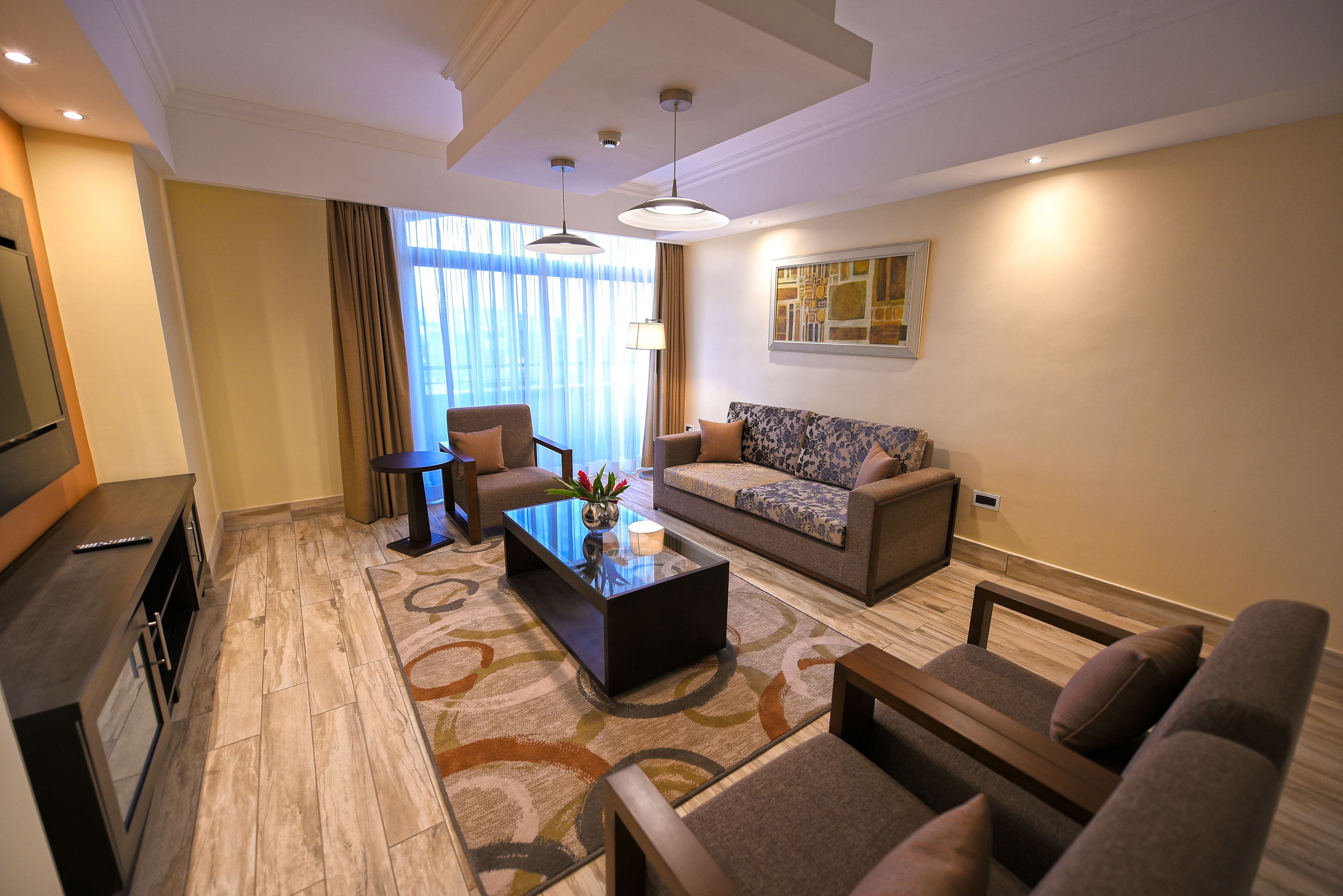 Suite, 1 soverom | Oppholdsrom | Smart-TV