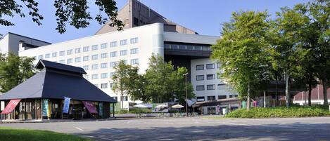 Fassade der Unterkunft