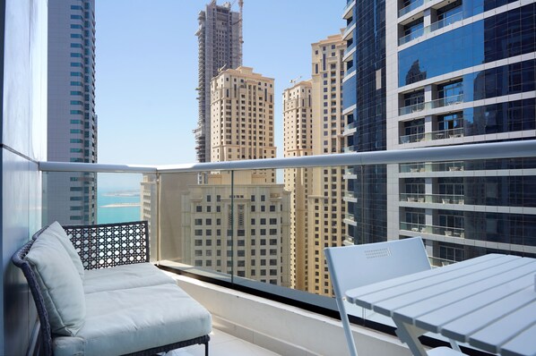 Apartment, 1 Bedroom | Balcony view