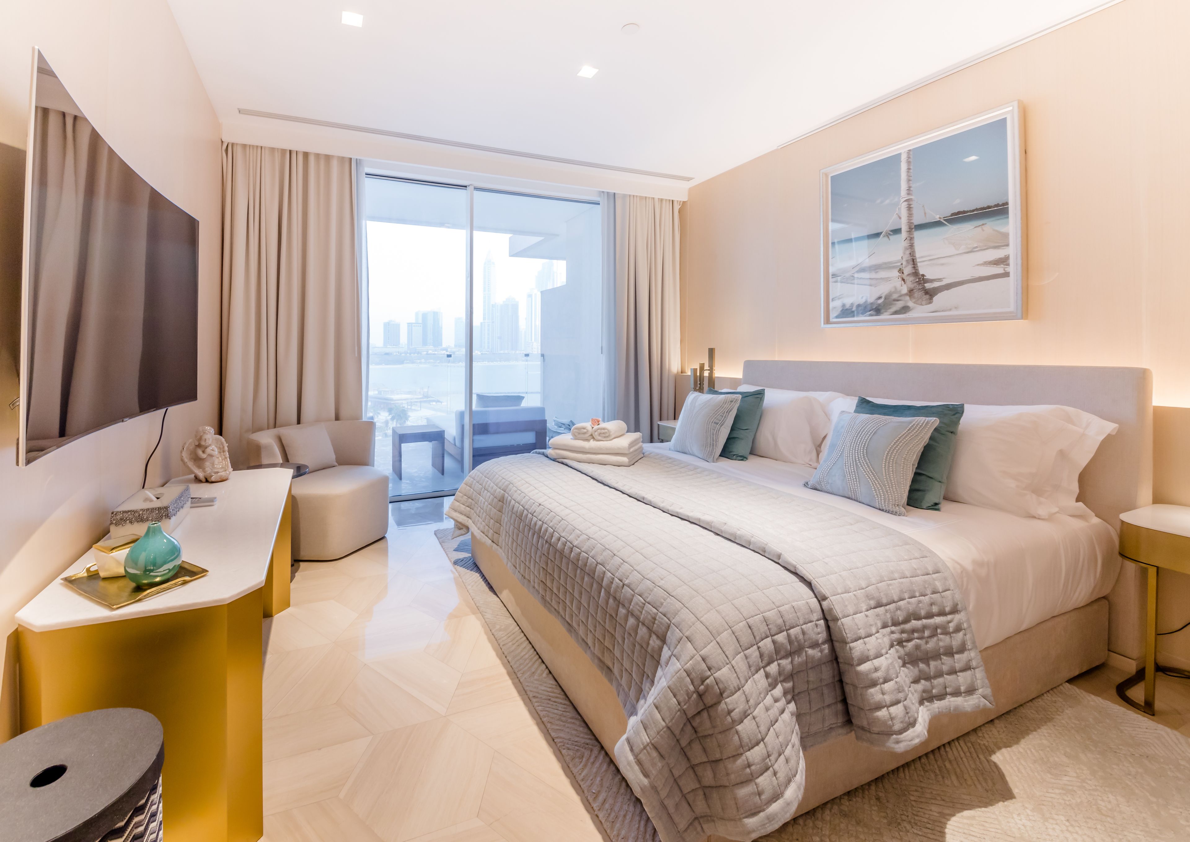 Apartment Two Bedrooms, Ocean View | Pemandangan dari bilik