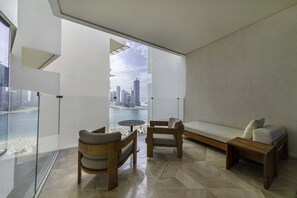 Apartment, 1 Bedroom, Sea View | Balcony - Maison Privee - Luxury Sea View Apt in FIVE Resort on The Palm (Dubai)