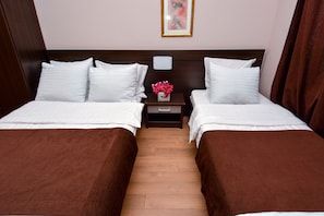 Minibar, desk, iron/ironing board, rollaway beds