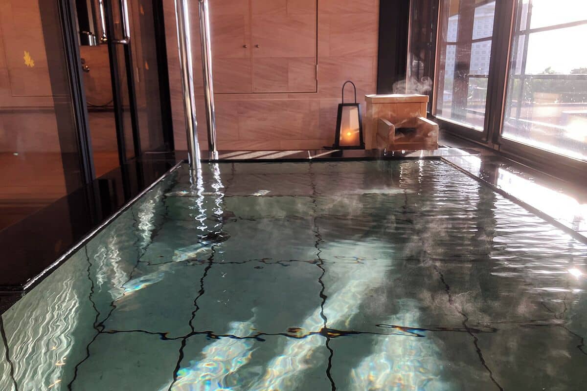 Japanese Room with Open-Air Bath (Courtyard Side), Non Smoking | In-room safe, desk, bed sheets