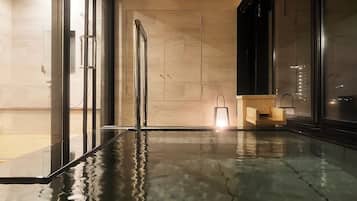 Chambre de style japonais, non-fumeurs (Open-Air Bath,10 tatami mats) | Coffres-forts dans les chambres, bureau, draps fournis